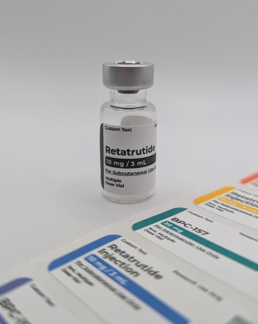 Scientific Vial Labels